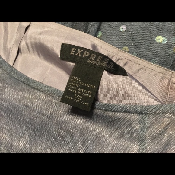 Vintage 90s Express Maxi Skirt Evening - Picture 3 of 6